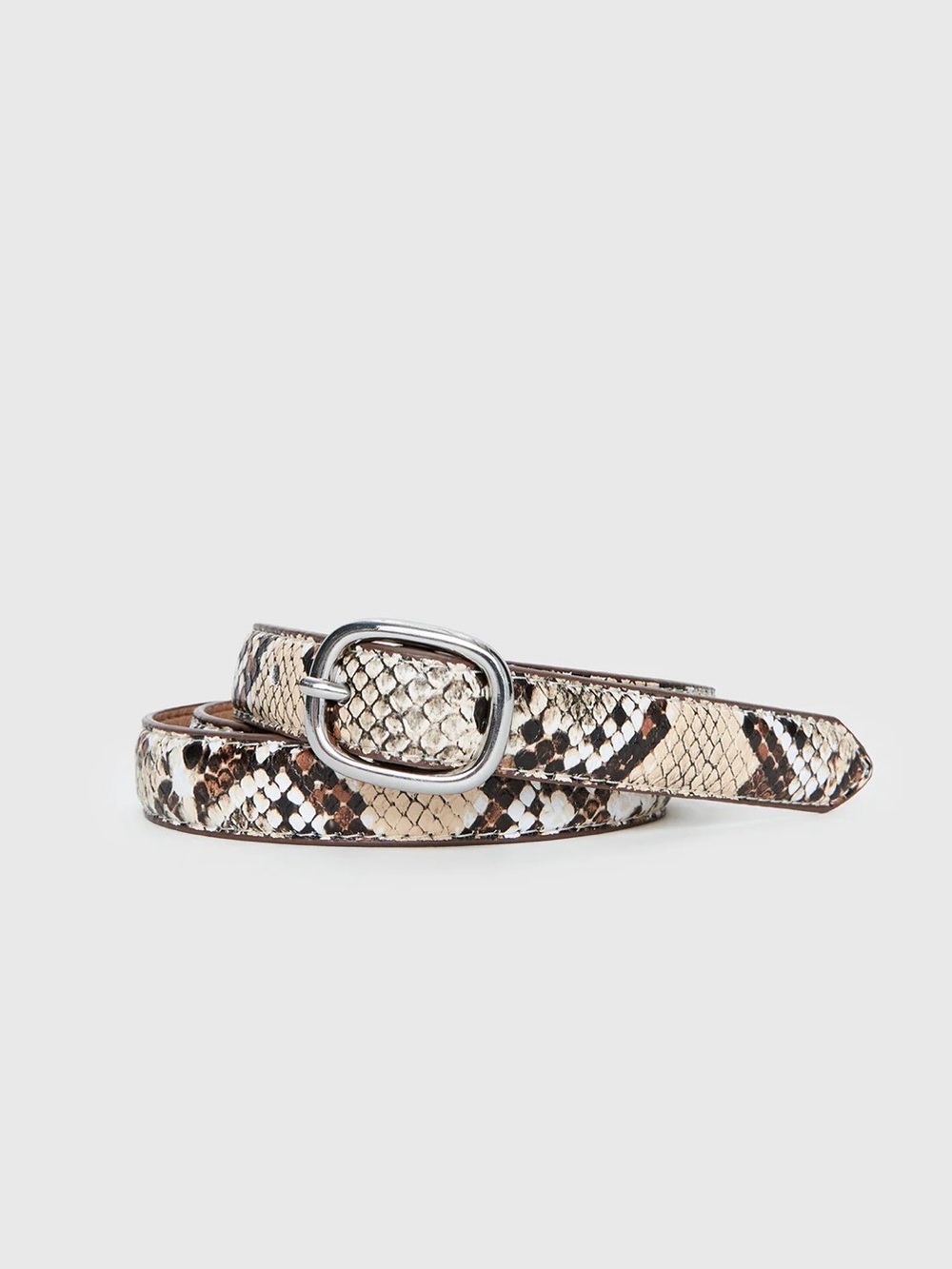 Princess Polly Snake-Print Belt
